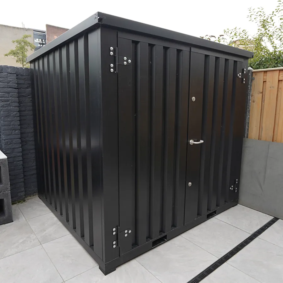 Contenedor desmontable Negro 2×2