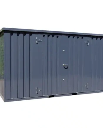 Contenedor almacén Antracita 4×2 m LL RAL 7016