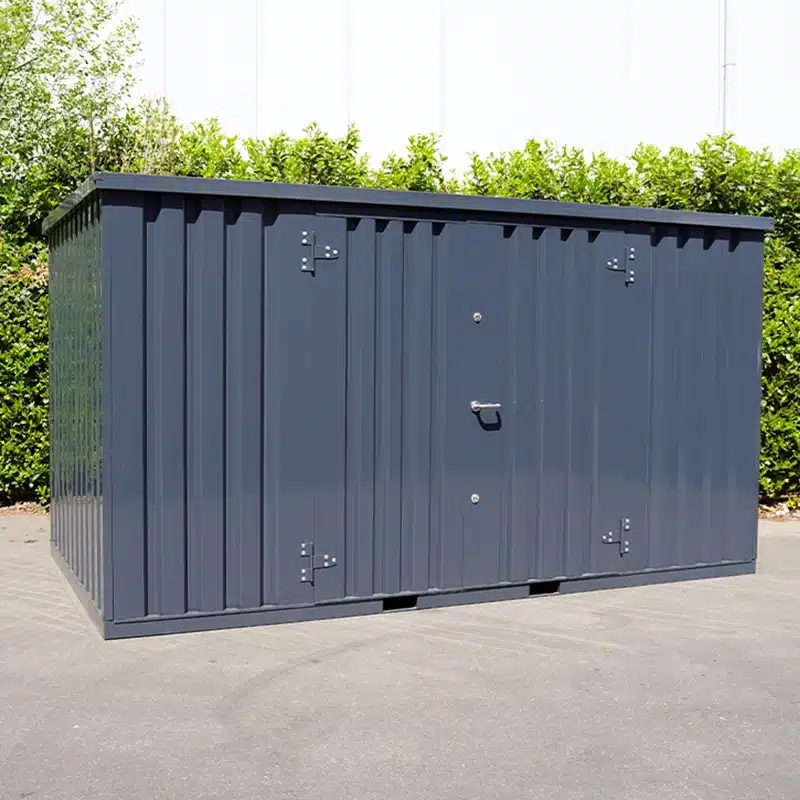 Módulo prefabricado antracita LL 4×2 metros