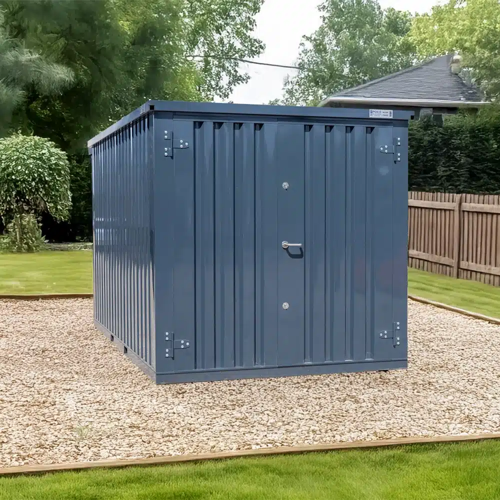 Módulo prefabricado Antracita LC 4×2 metros