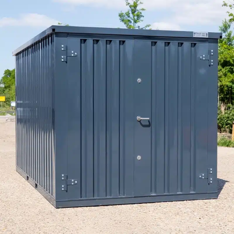 Módulo prefabricado Antracita LC 4×2 metros