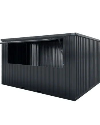 Bar Contenedor Plegable XL 4×4 metros Antracita RAL 7016