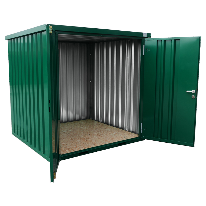 Contenedor 6 pies desmontable verde oscuro RAL 6005
