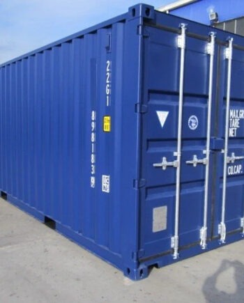 Contenedor 20 Pies Azul 1er Viaje (Nuevo)