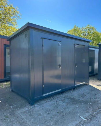 CONTENEDOR SANITARIO 4,00 x 2,00 M CON WC Y DUCHA