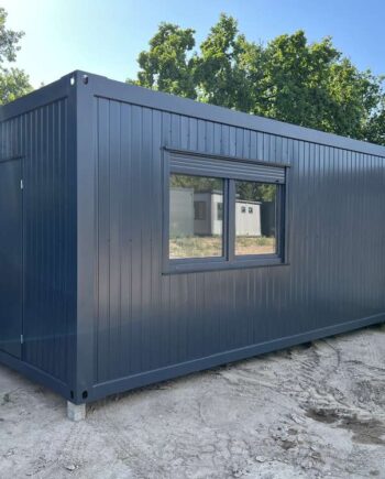 Contenedor con cocina americana, WC y ducha 6.00 x 2.43m