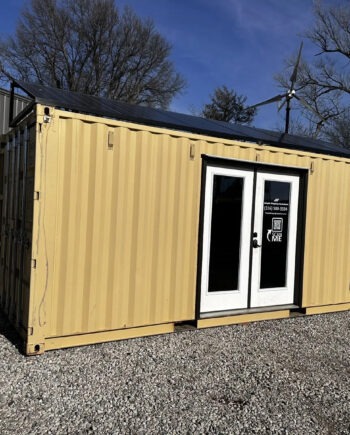 Contenedor de 20 pies Oficina Solar Off Grid