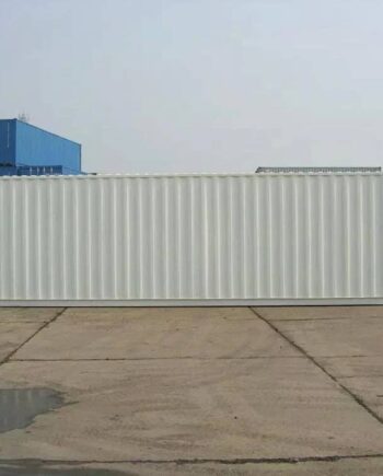 Contenedor marítimo blanco de 40 pies – nuevo