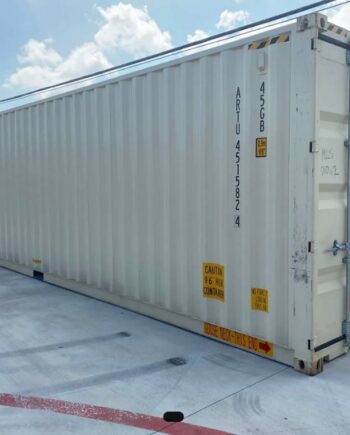 Contenedor marítimo de doble puerta de 40 pies hc