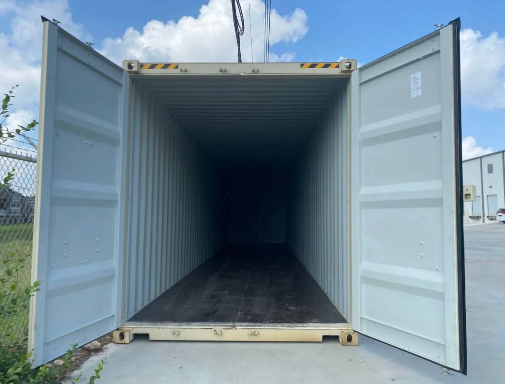 Contenedor marítimo de doble puerta de 40 pies hc