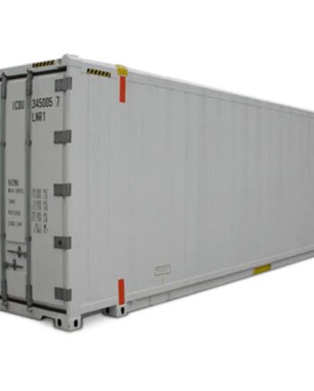 Contenedor refrigerado de 45 pies de alto y ancho con paletas