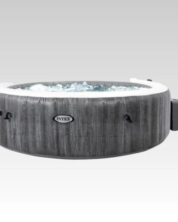 Intex PureSpa Deluxe Madera Gris 85″ x 25″