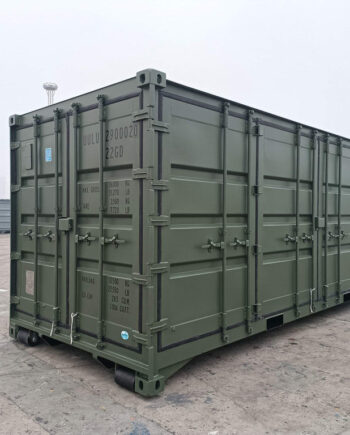 Contenedor de 20 pies con acceso lateral completo stanag