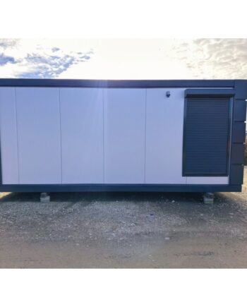 Pabellón comercial de espacio abierto de 3×6 con persianas exteriores