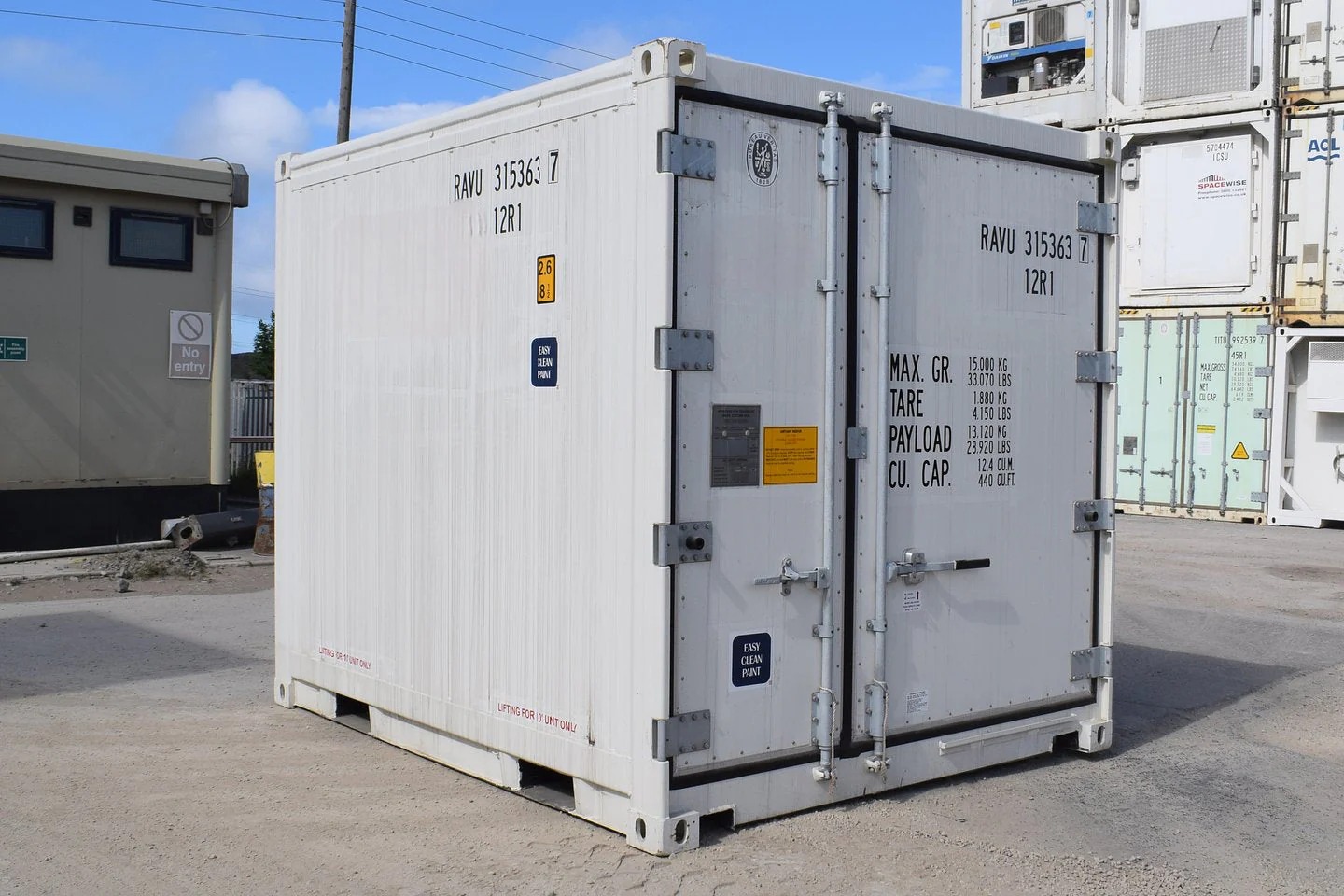 contenedores refrigerados de 10 pies