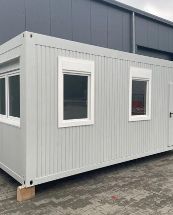 Contenedor de oficina totalmente equipado de 20 pies