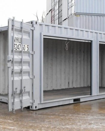 Contenedor de Almacenamiento de 20 Pies Con Puertas Enrollables